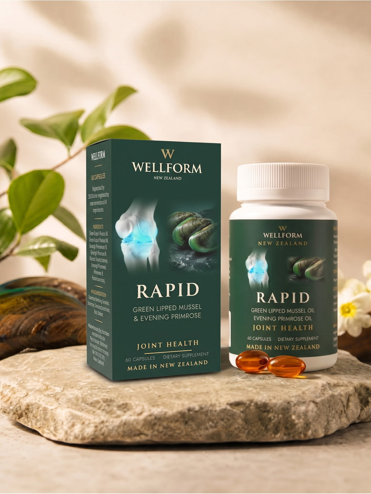 WELLFORM RAPID with softgel capsules