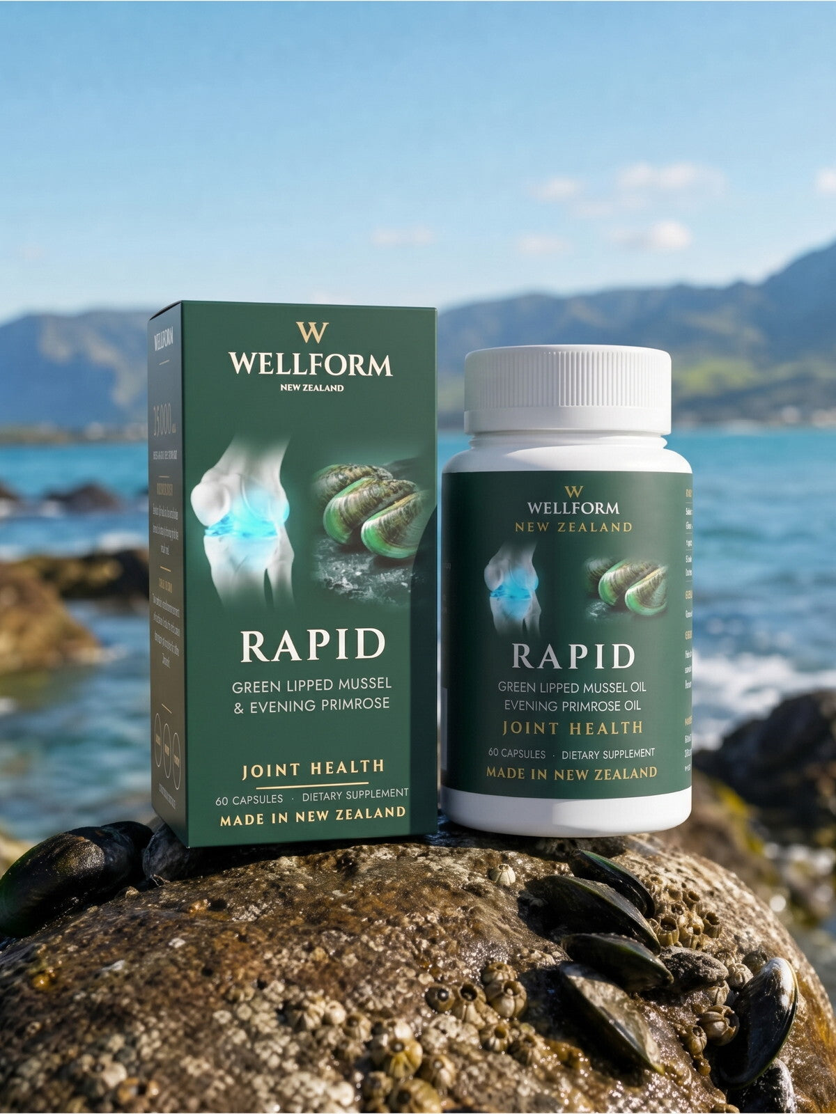 WELLFORM RAPID by the sea in New Zealand